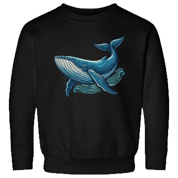 Discover Blue Whale Sweatshirts