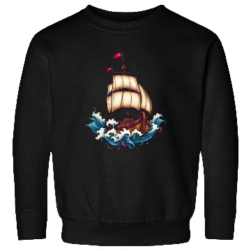 Discover Pirate ship Sweatshirts