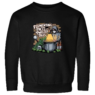 Discover Craft Beer Brewing & True Crime Twisted Tales Sweatshirts