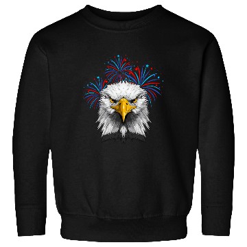 Discover American Flag Patriotic Eagle 4th of July Sweatshirts