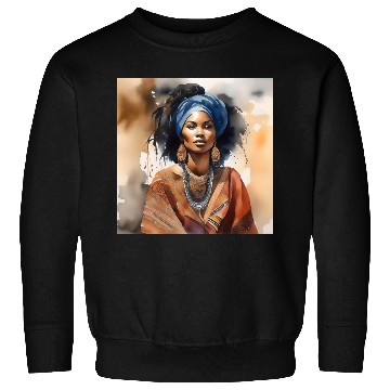 Discover African Woman Portrait B Sweatshirts