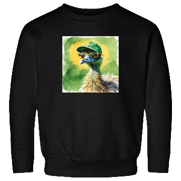 Discover Green and Gold Emu Sweatshirts