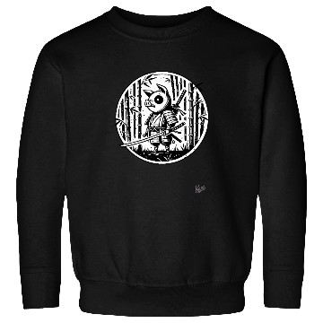 Discover Pig Samurai in Bamboo Forest Sweatshirts