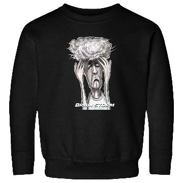 Discover brain storm Sweatshirts