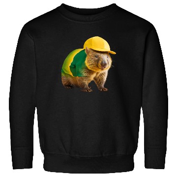Discover Green and Gold Wombat 2 Sweatshirts