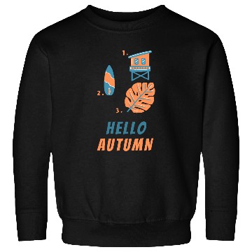 Discover Hello Autumn Travel Sweatshirts