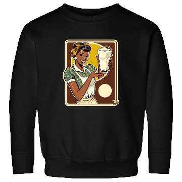 Discover Retro Milk Lady – Vintage Style Sweatshirts