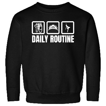Discover Ballerina Daily Routine Sweatshirts