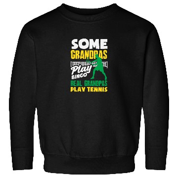 Discover Real Grandpas Play Tennis Passion Sweatshirts