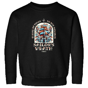 Discover Sailor's Wrath – Nautical Tattoo Art Sweatshirts