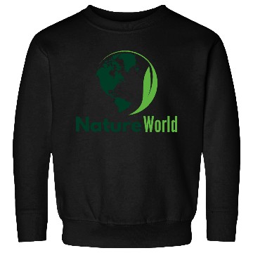 Discover Green Minimalist Nature World Sweatshirts
