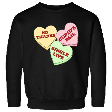 Discover Valentines Candy Hearts Sweatshirts