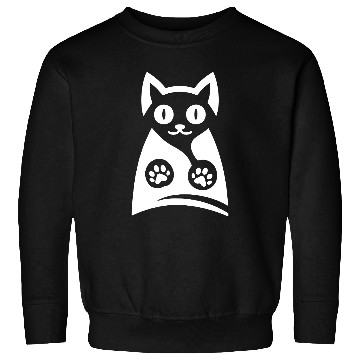 Discover Happy Cat Vector Design One Color Sweatshirts