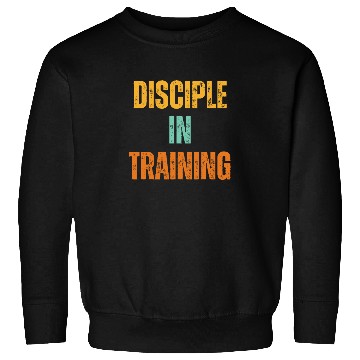 Discover Retro Disciple in training barbell Sweatshirts