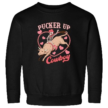 Discover Pucker Up Cowboy Sweatshirts