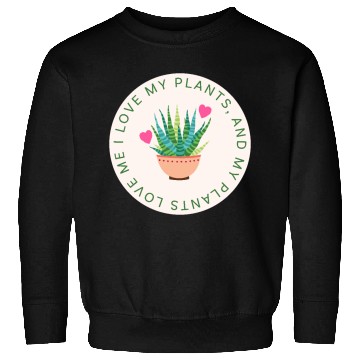 Discover Love is in the Air (Plants) Sweatshirts