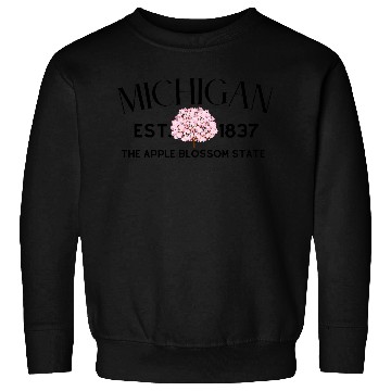 Discover Michigan Apple Blossom State Sweatshirts