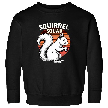 Discover Squirrel Squad Funny Lover Sweatshirts