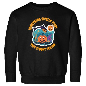 Discover Something smells fishy this spooky season Sweatshirts
