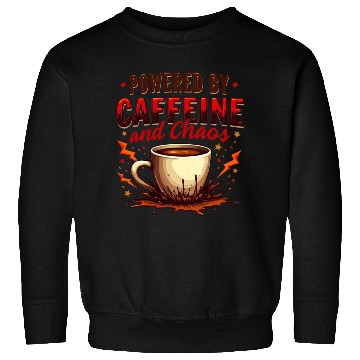 Discover Caffeine Chaos Sweatshirts