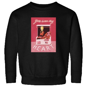 Discover Retro Valentine Claw Machine You Won My Heart Sweatshirts