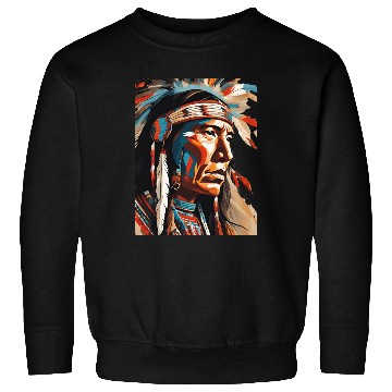 Discover Native American Chief Sweatshirts