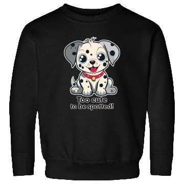 Discover Spotted puppy cartoon Sweatshirts