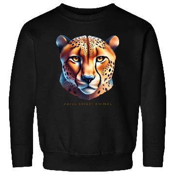 Discover Aries Spirit Animal Cheetah Sweatshirts