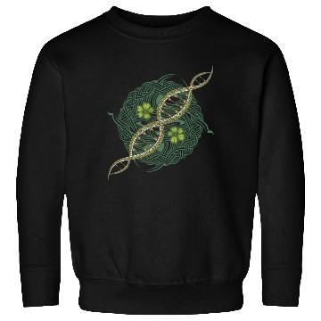 Discover Irish DNA Scientist St Patricks Day Science Sweatshirts