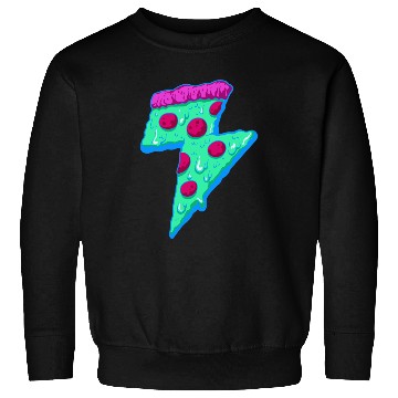 Discover Pizza Lightning Sweatshirts