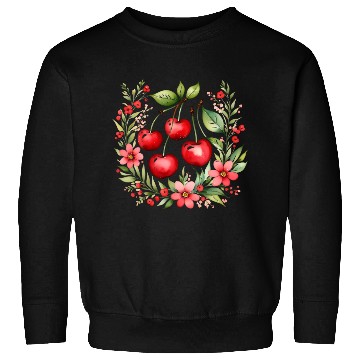 Discover I love cherry Sweatshirts
