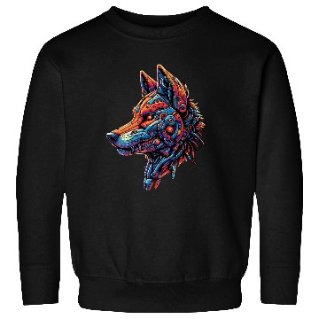 Discover Wolf head 15 Sweatshirts