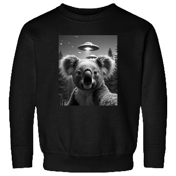 Discover UFO Funny Koala Bear Sweatshirts