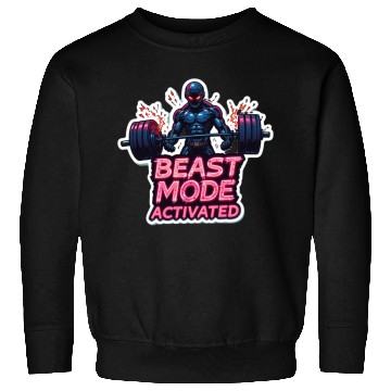 Discover Beast-Mode Activated Cyberpunk Gym Sweatshirts