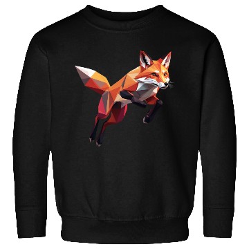 Discover Geometric Fox Sweatshirts