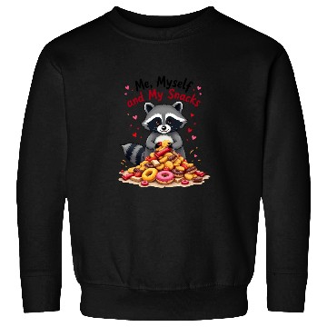 Discover Me, Myself, and My Snacks Sweatshirts