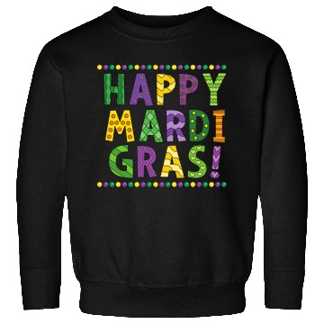 Discover Mardi Gras Celebration Sweatshirts