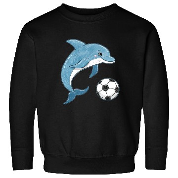 Discover Dolphin and Soccer Ball Sweatshirts