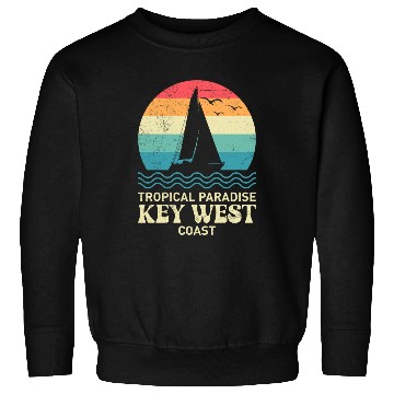 Discover Florida TROPICAL PARADISE KEY-WEST COAST Sweatshirts
