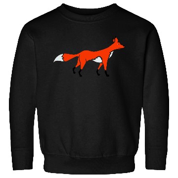 Discover Red Fox Forest Animal Cunning Smart Cute Wild Dog Sweatshirts