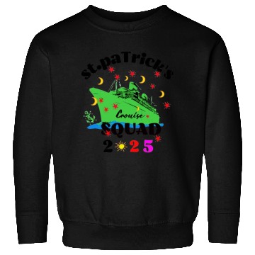 Discover St. Patrick's day Cruise Squad 2025 Sweatshirts
