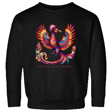 Discover Scorpio Spirit Animal Phenix Alebrije Male Sweatshirts