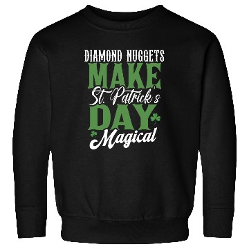 Discover Diamond Nuggets Make St Patricks Day Magical Sweatshirts