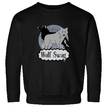 Discover Black Wolf Swag | Wolf and Badge Sweatshirts