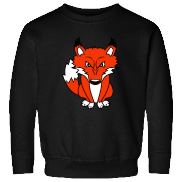 Discover Fox Evil Eye Dangerous Red Fox Wild Animal Angry Sweatshirts