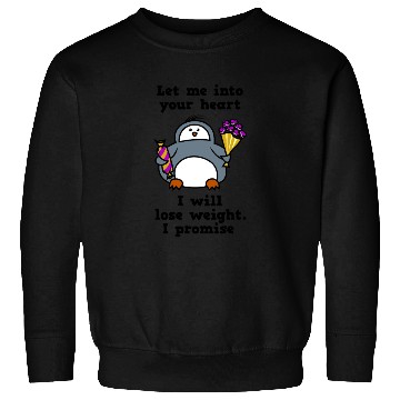 Discover let me into your heart penguin Sweatshirts