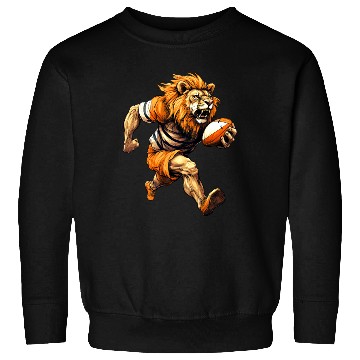 Discover Lion rugby player Sweatshirts