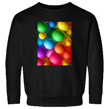 Discover Vibrant Multi Colored Spheres Sweatshirts