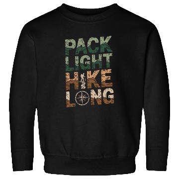 Discover Pack light, hike long Sweatshirts