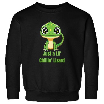 Discover Just a Lil' Chillin’ Lizard Sweatshirts